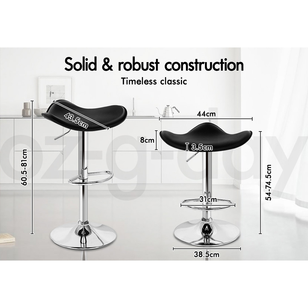 ALFORDSON Bar Stools Kitchen Swivel Dining Chairs Gas Lift Leather/Fabric - Picture 1,298 of 1,456