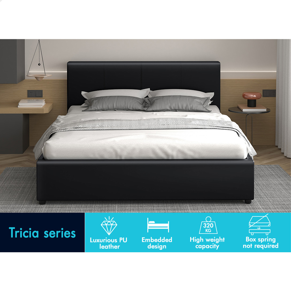 ALFORDSON Bed Frame Queen Double King Single Gas Lift Storage Mattress Base - Picture 224 of 306
