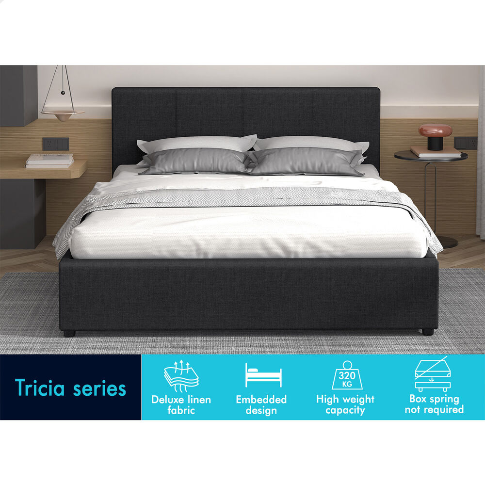 ALFORDSON Bed Frame Queen Double King Single Gas Lift Storage Mattress Base - Picture 200 of 306