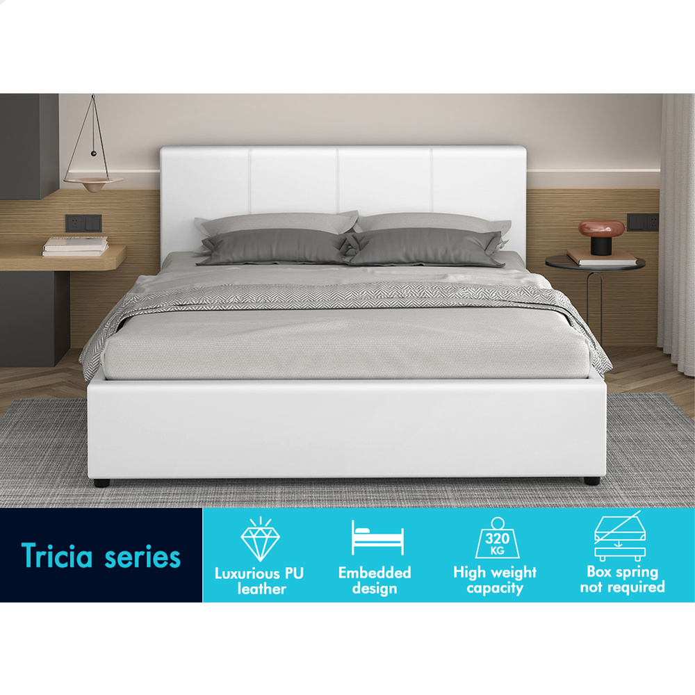 ALFORDSON Bed Frame Queen Double King Single Gas Lift Storage Mattress Base - Picture 236 of 306