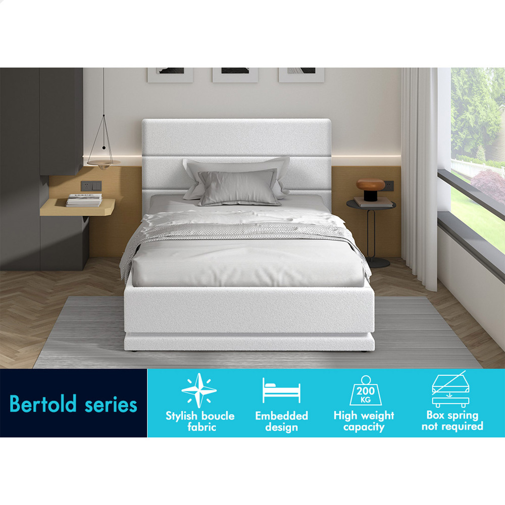ALFORDSON Bed Frame Queen Double King Single RGB LED Gas Lift Storage Base - Picture 123 of 301