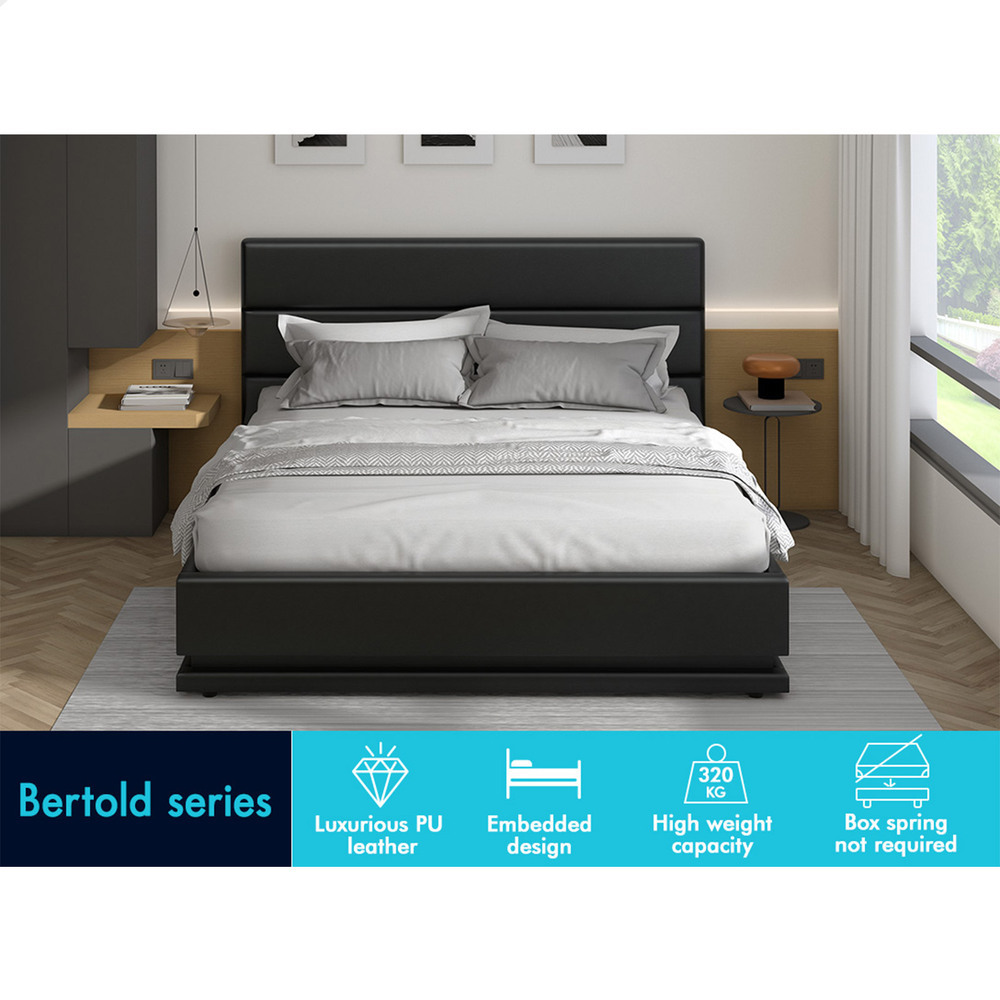 ALFORDSON Bed Frame Queen Double King Single RGB LED Gas Lift Storage Base - Picture 219 of 301
