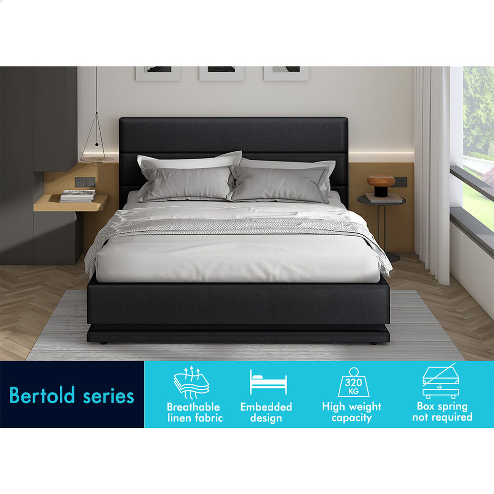ALFORDSON Bed Frame Queen Double King Single RGB LED Gas Lift Storage Base - Picture 195 of 301