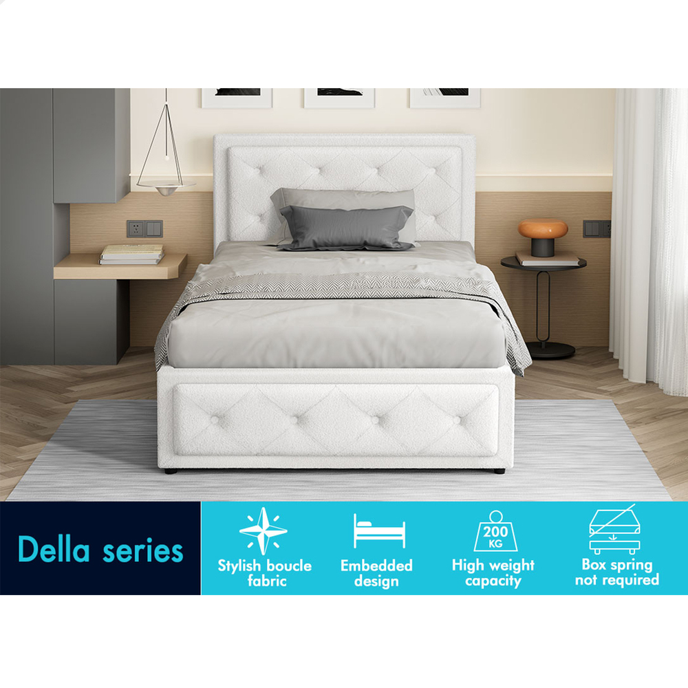 ALFORDSON Bed Frame Queen Double King Single Full Size Gas Lift Storage Base - Picture 99 of 193