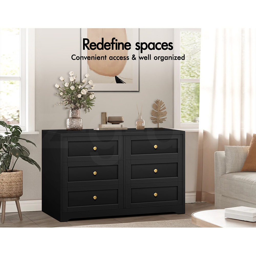 ALFORDSON Chest of Drawers Hamptons Storage Cabinet Dresser Tallboy Buffet - Picture 42 of 154