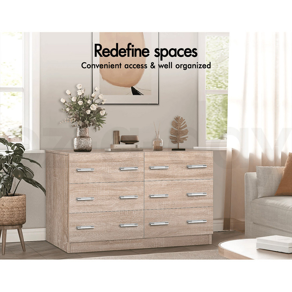 ALFORDSON Chest of Drawers Hamptons Storage Cabinet Dresser Tallboy Buffet - Picture 97 of 154