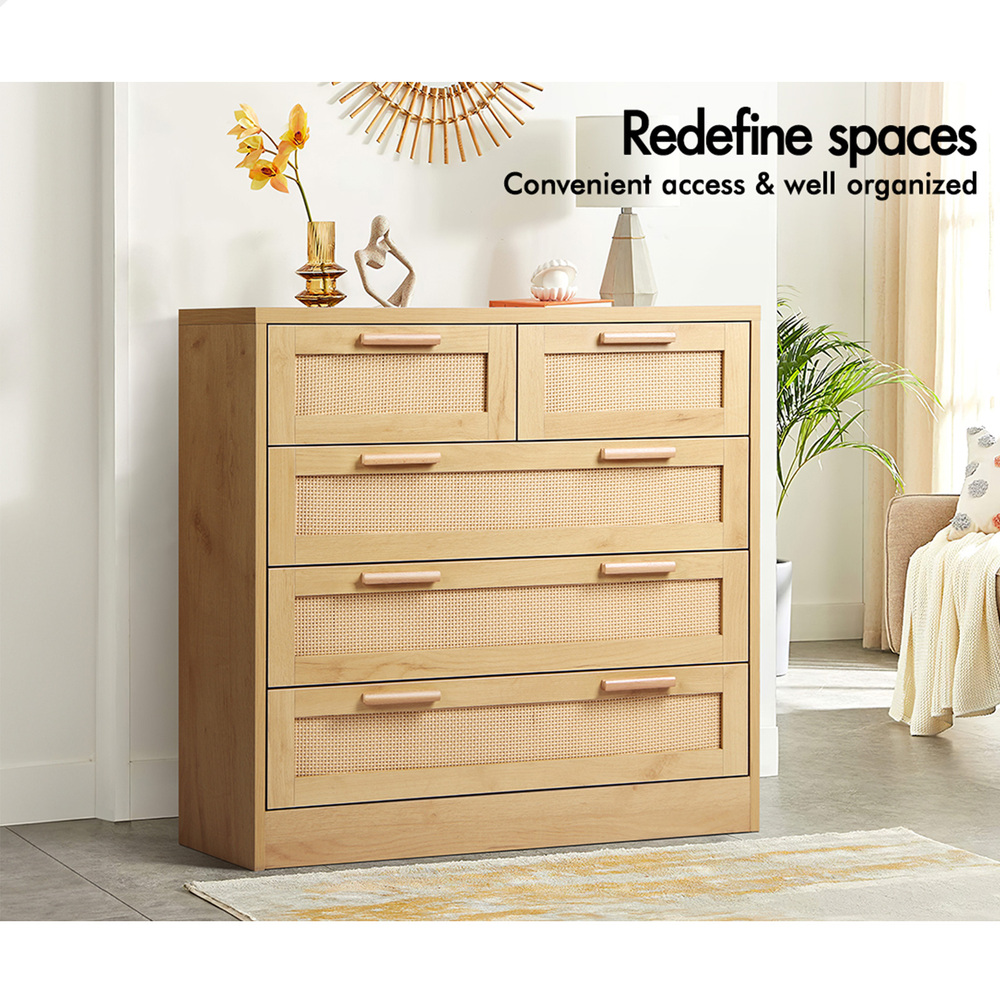 ALFORDSON Chest of Drawers Hamptons Storage Cabinet Dresser Tallboy Buffet - Picture 144 of 154