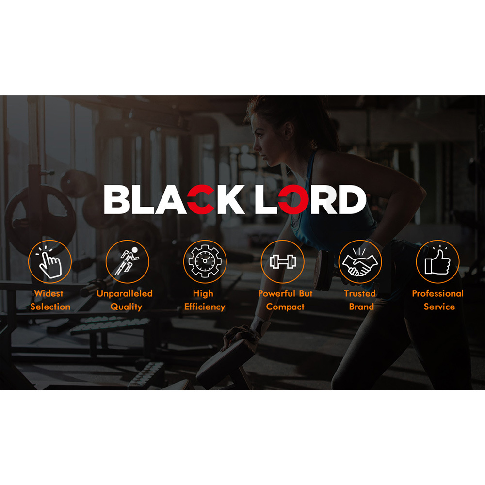 BLACK LORD 20kg 40kg Dumbbell Set Adjustable Barbell Kettlebell Home Gym Fitness - Picture 51 of 63