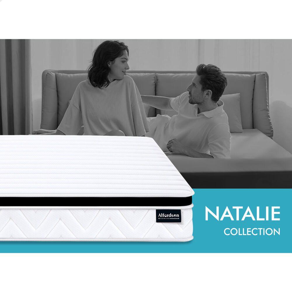 ALFORDSON Mattress Queen Double King Single Bed Euro Top Memory Foam Bedding - Picture 74 of 193