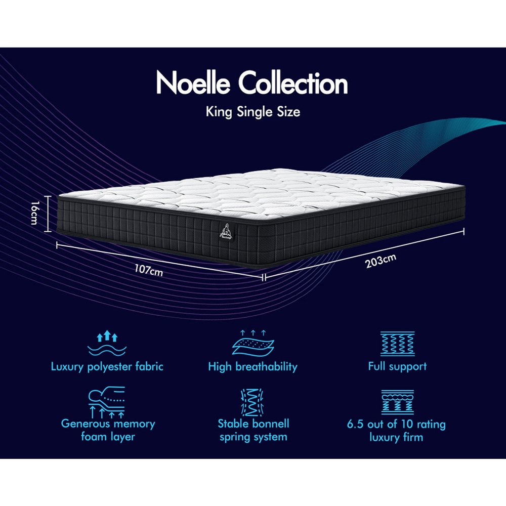STARRY EUCALYPT Mattress Euro Top Memory Foam Bed Queen Double King Single - Picture 152 of 318