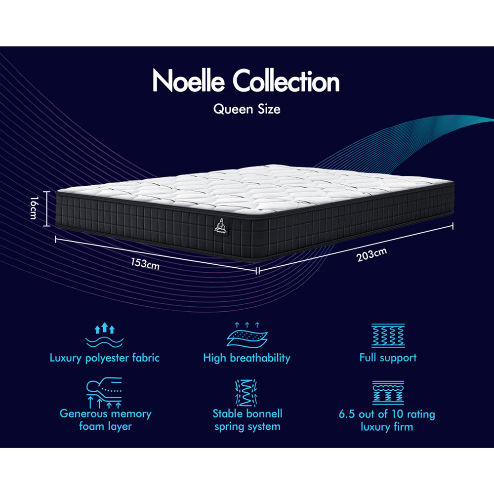 STARRY EUCALYPT Mattress Euro Top Memory Foam Bed Queen Double King Single - Picture 220 of 318