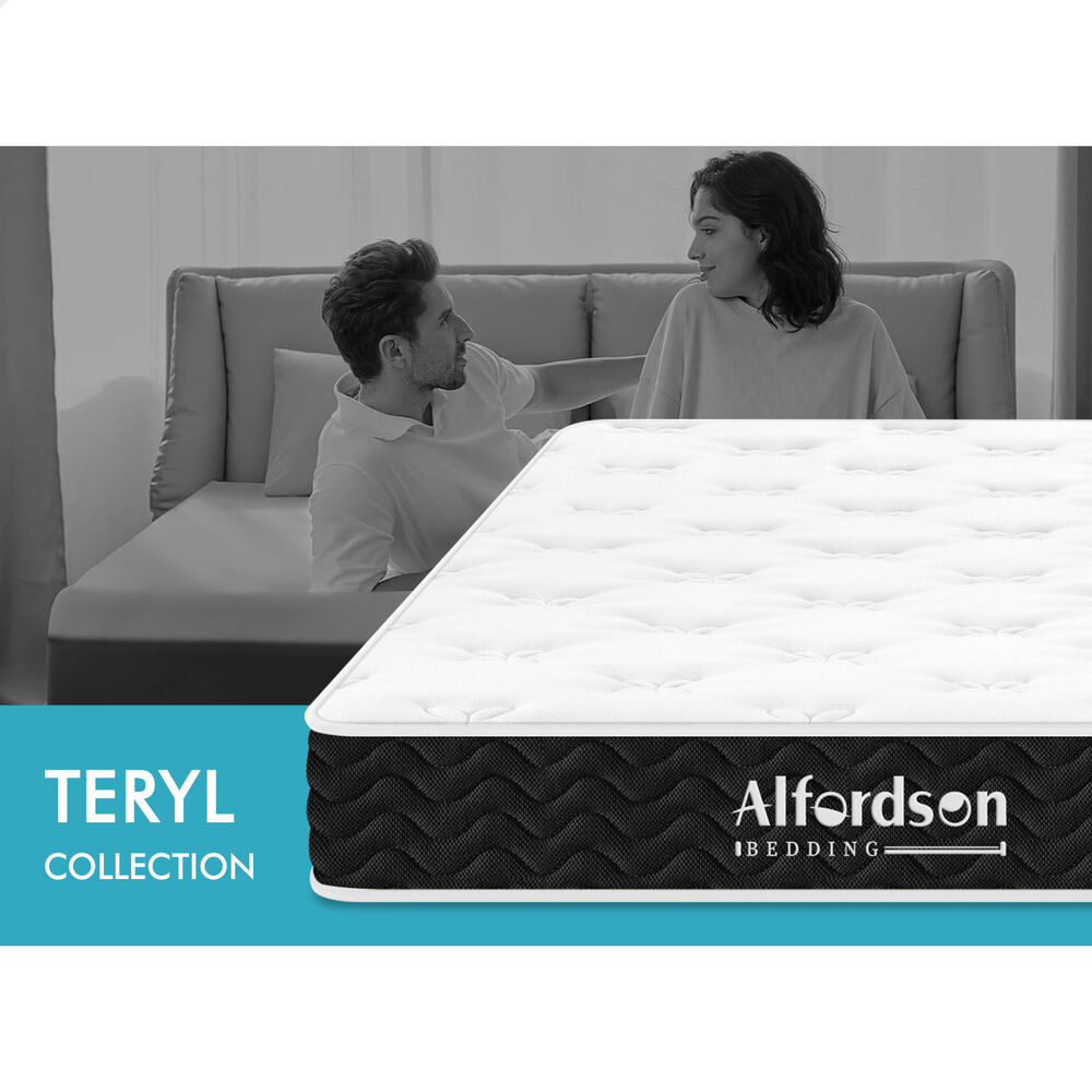ALFORDSON Mattress Queen Double King Single Bed Euro Top Memory Foam Bedding - Picture 151 of 193