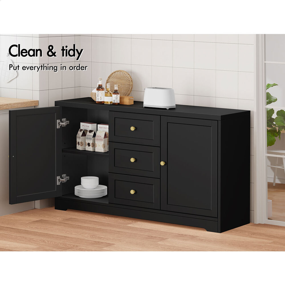ALFORDSON Buffet Sideboard Cupboard Cabinet Storage Kitchen Hallway Doors Drawer - Picture 194 of 240