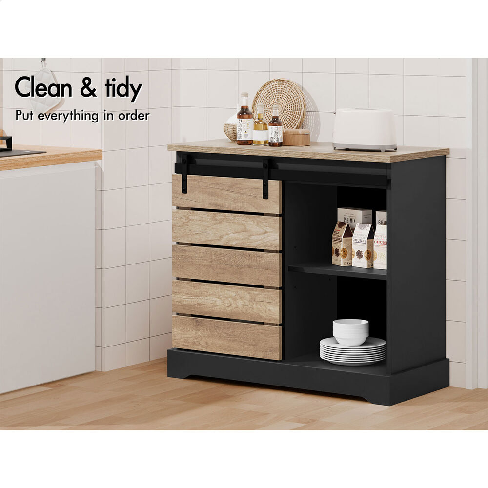 ALFORDSON Buffet Sideboard Cupboard Cabinet Storage Kitchen Hallway Doors Drawer - Picture 62 of 240