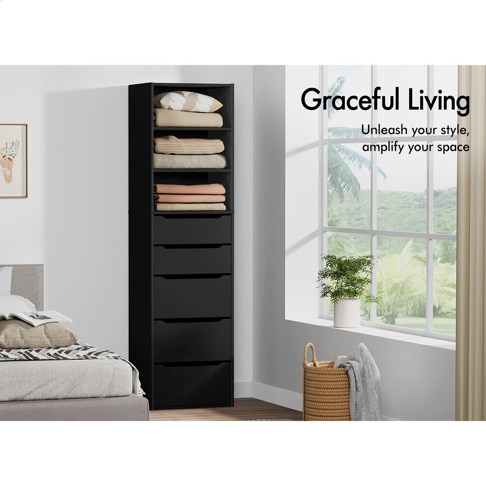 ALFORDSON Wardrobe Clothes Storage Organizer Closet Cabinet Drawers Shelves - Picture 139 of 203