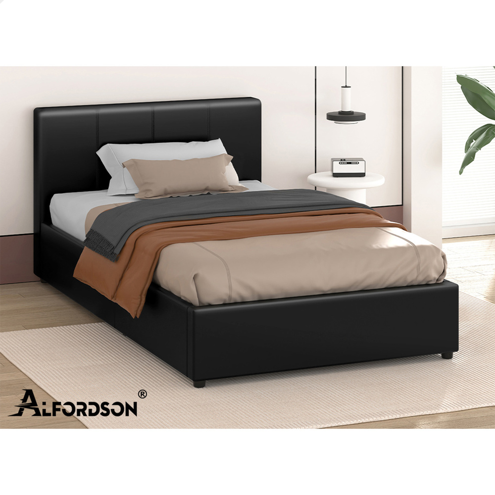 ALFORDSON Bed Frame Queen Double King Single Gas Lift Storage Mattress Base - Picture 173 of 306