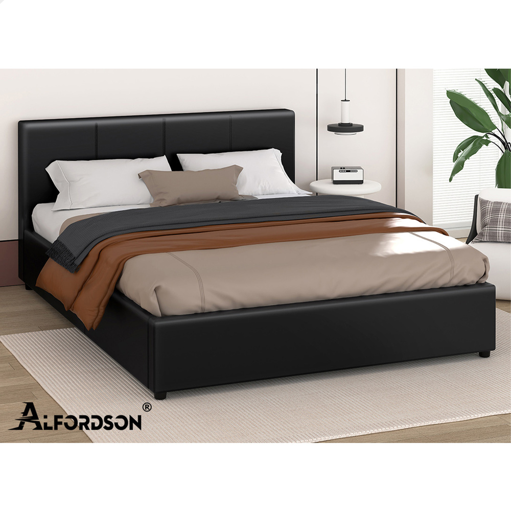 ALFORDSON Bed Frame Queen Double King Single Gas Lift Storage Mattress Base - Picture 233 of 306