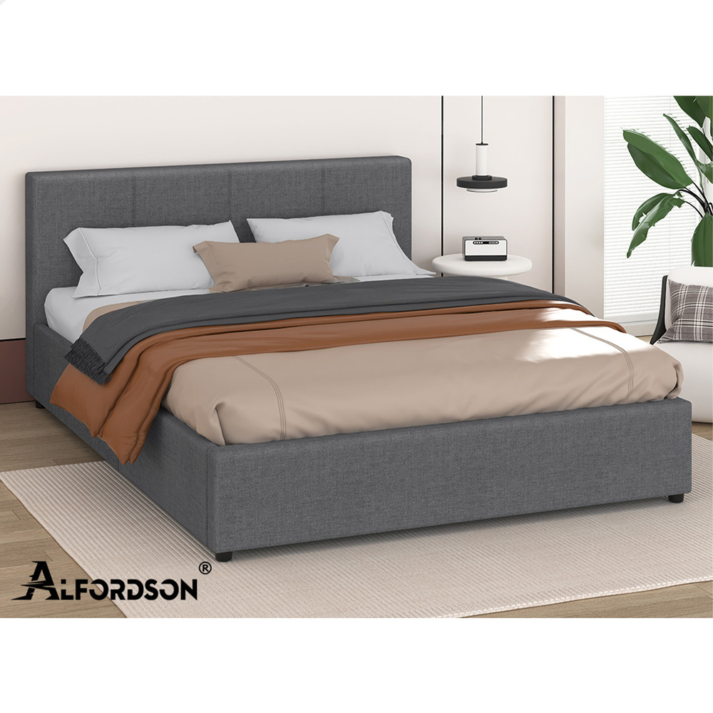 ALFORDSON Bed Frame Queen Double King Single Gas Lift Storage Mattress Base - Picture 221 of 306