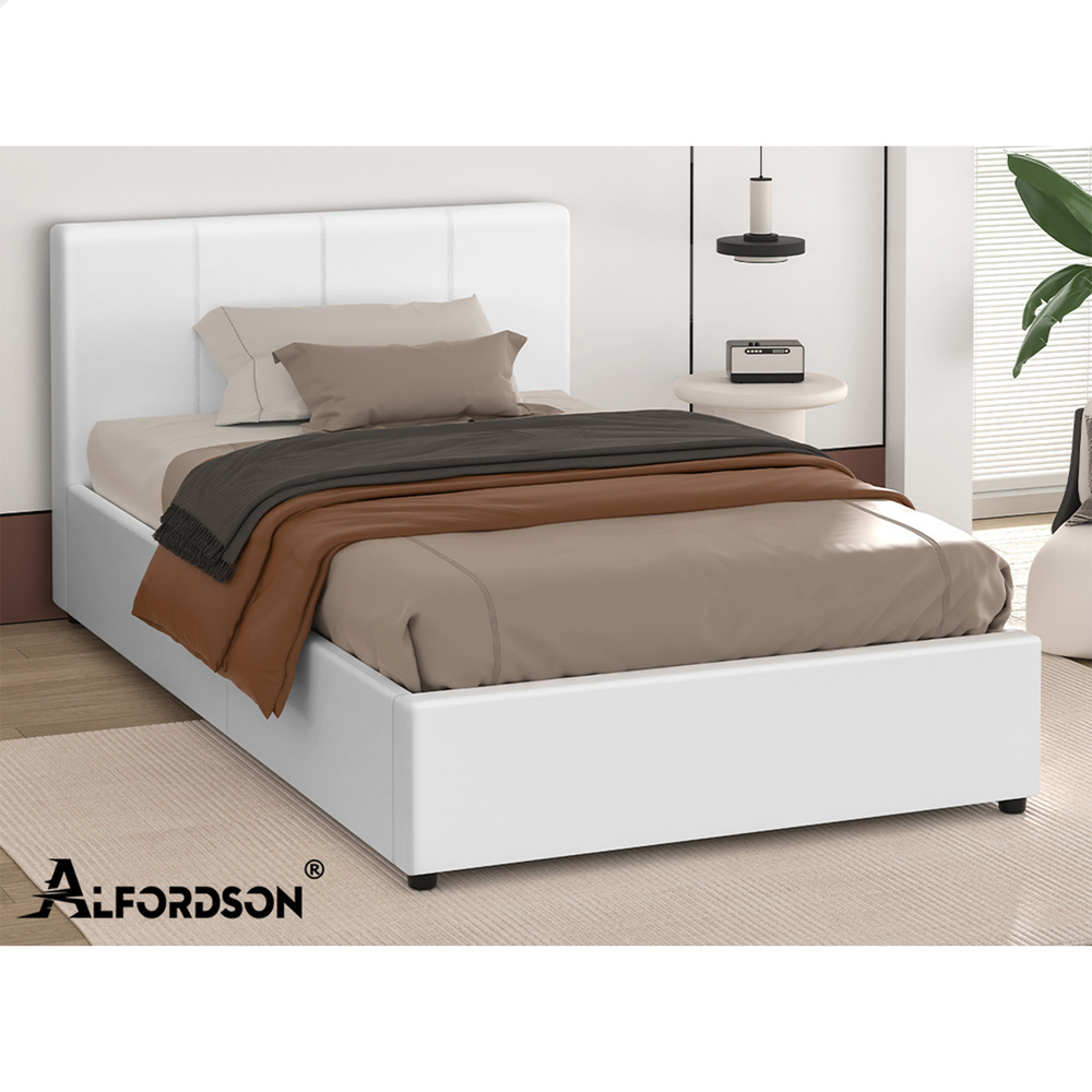 ALFORDSON Bed Frame Queen Double King Single Gas Lift Storage Mattress Base - Picture 305 of 306