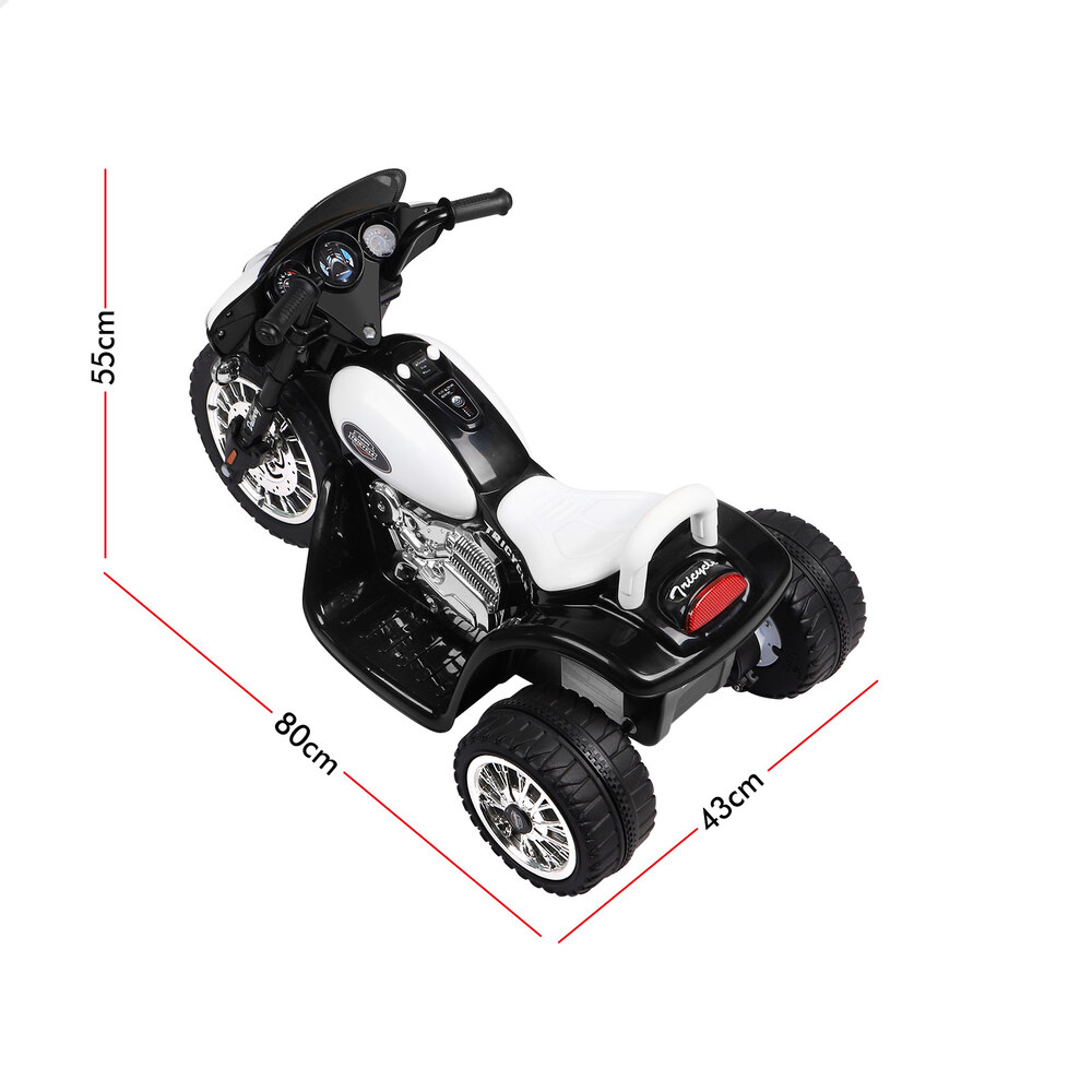 ALFORDSON Kids Ride On Car Electric Motorcycle 25W Motor Light Harley-Inspired - Picture 24 of 25