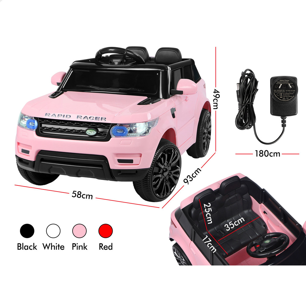 ALFORDSON Kids Ride On Car 12V Eletric Motor Remote Control Toy W/ MP3 LED Light - Picture 24 of 49
