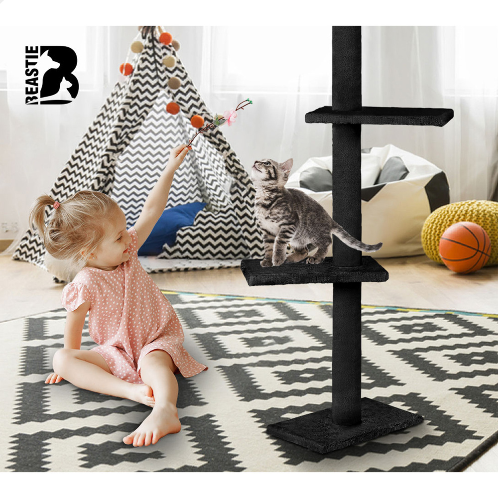 BEASTIE Cat Tree Scratching Post Scratcher Tower Condo House Furniture Bed Stand - Picture 375 of 474