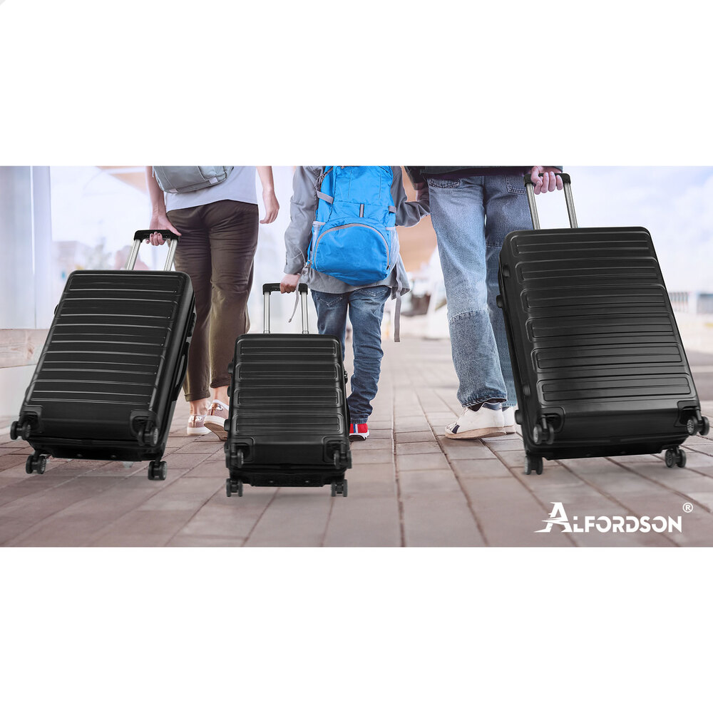 ALFORDSON Luggage 3PCS Set Suitcase Travel Trolley TSA Carry on Hard Case - Picture 193 of 254