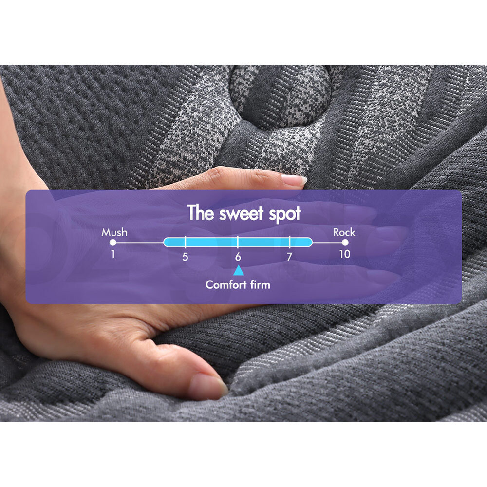STARRY EUCALYPT Mattress Pocket Spring Latex Cool Gel Foam Queen King Single - Picture 187 of 332