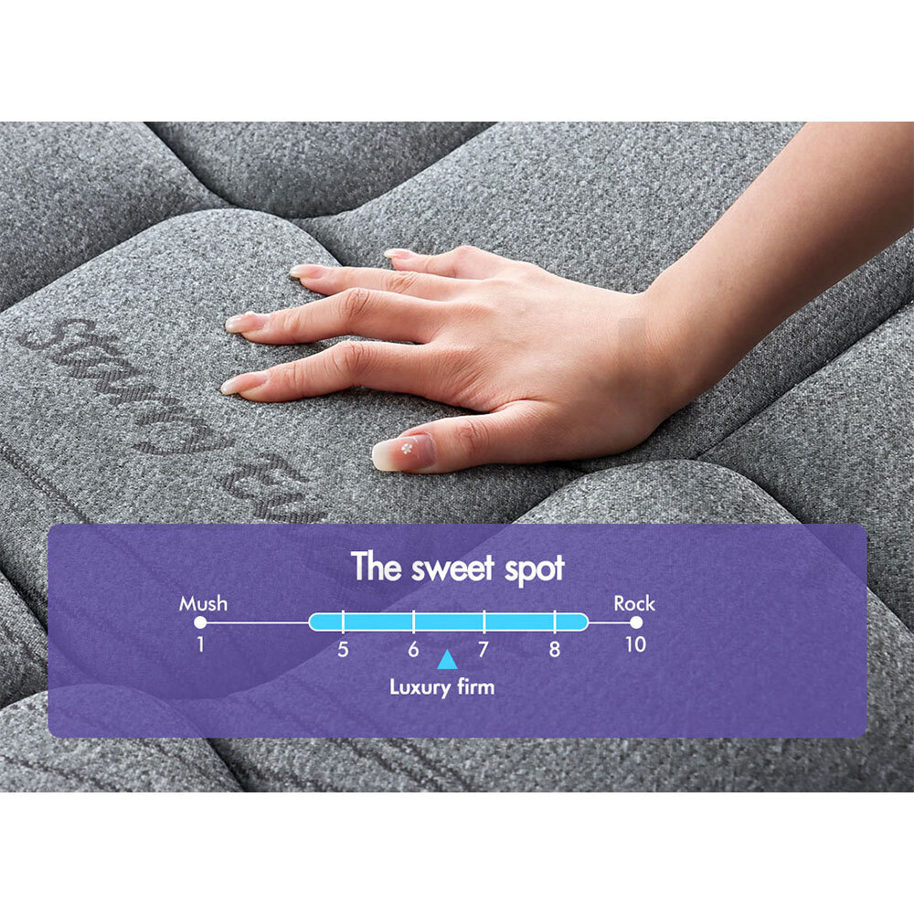 STARRY EUCALYPT Mattress Euro Top Memory Foam Bed Queen Double King Single - Picture 181 of 318