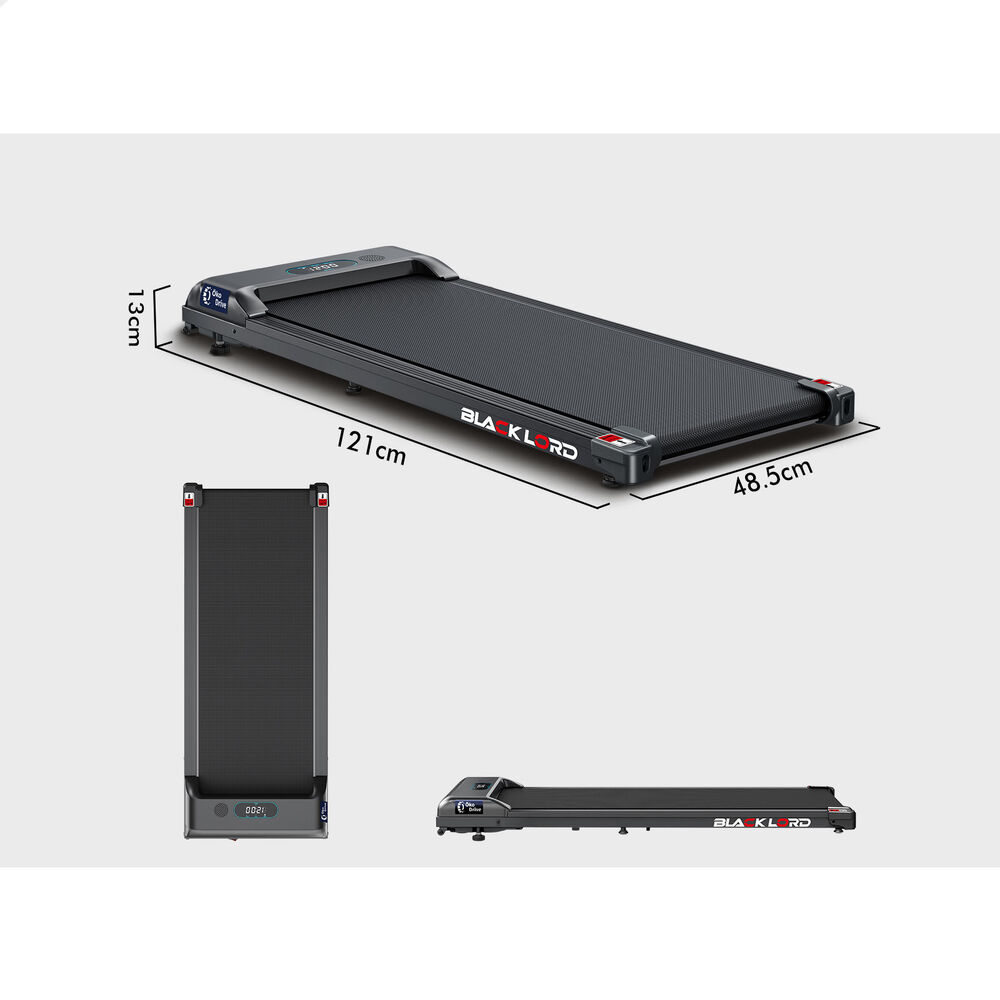 BLACK LORD Treadmill Electric Walking Pad Home Office Gym Fitness Remote Control - Picture 323 of 564