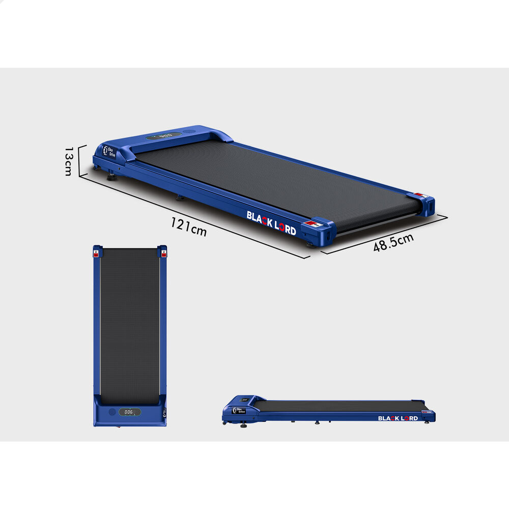 BLACK LORD Treadmill Electric Walking Pad Home Office Gym Fitness Remote Control - Picture 335 of 564