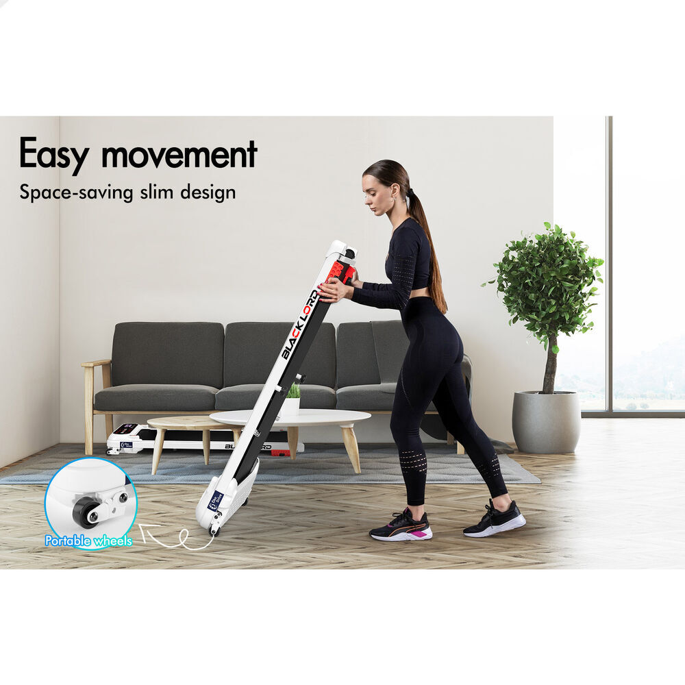 BLACK LORD Treadmill Electric Walking Pad Home Office Gym Fitness Remote Control - Picture 491 of 564