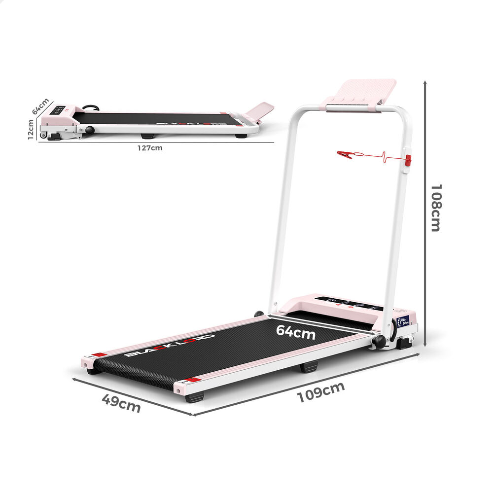 BLACK LORD Treadmill Electric Walking Pad Home Office Gym Fitness Remote Control - Picture 671 of 684