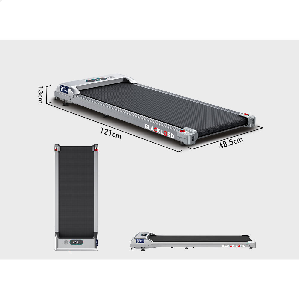 BLACK LORD Treadmill Electric Walking Pad Home Office Gym Fitness Remote Control - Picture 371 of 564