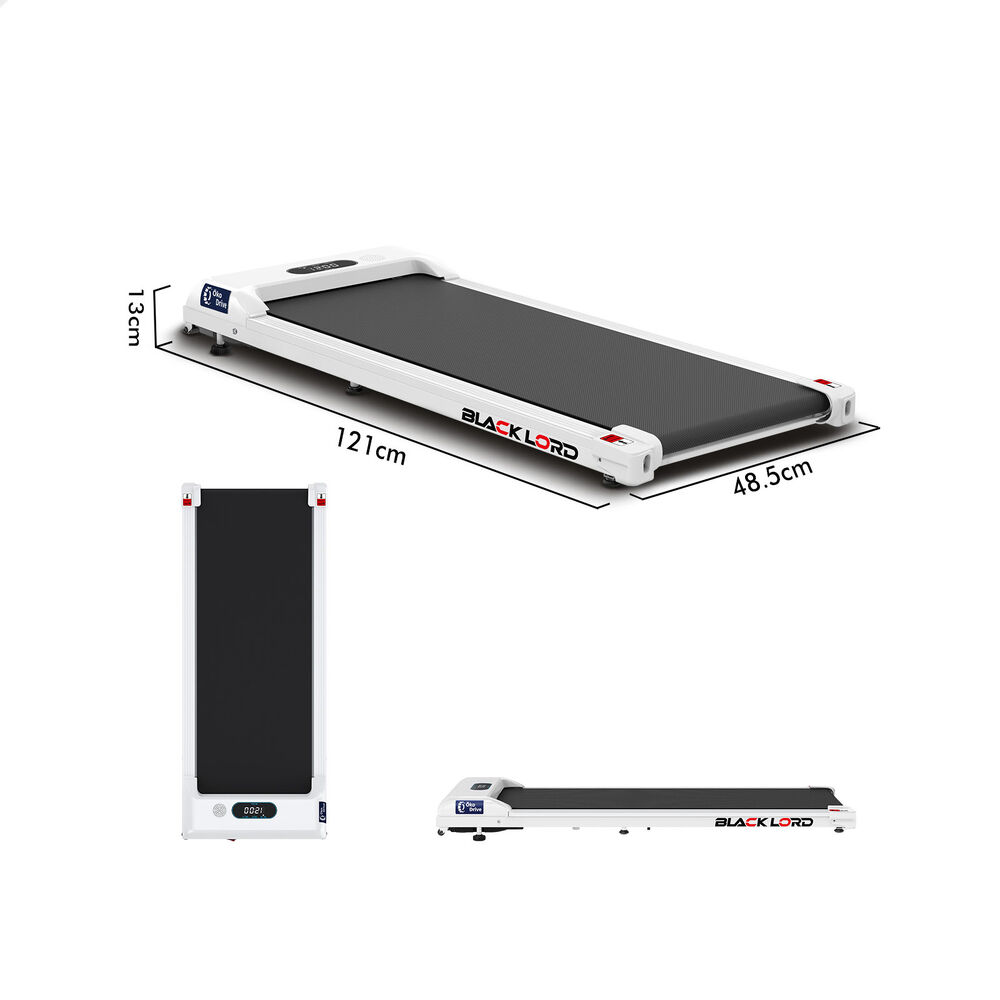 BLACK LORD Treadmill Electric Walking Pad Home Office Gym Fitness Remote Control - Picture 383 of 564