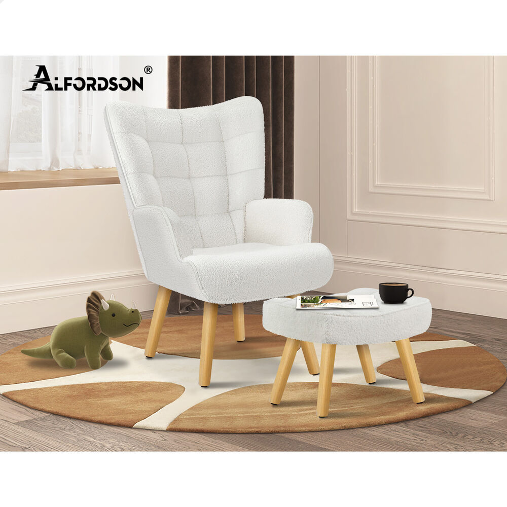 ALFORDSON Armchair Lounge Chair Featherston Contour Accent Chair Replica Couch - Picture 23 of 84