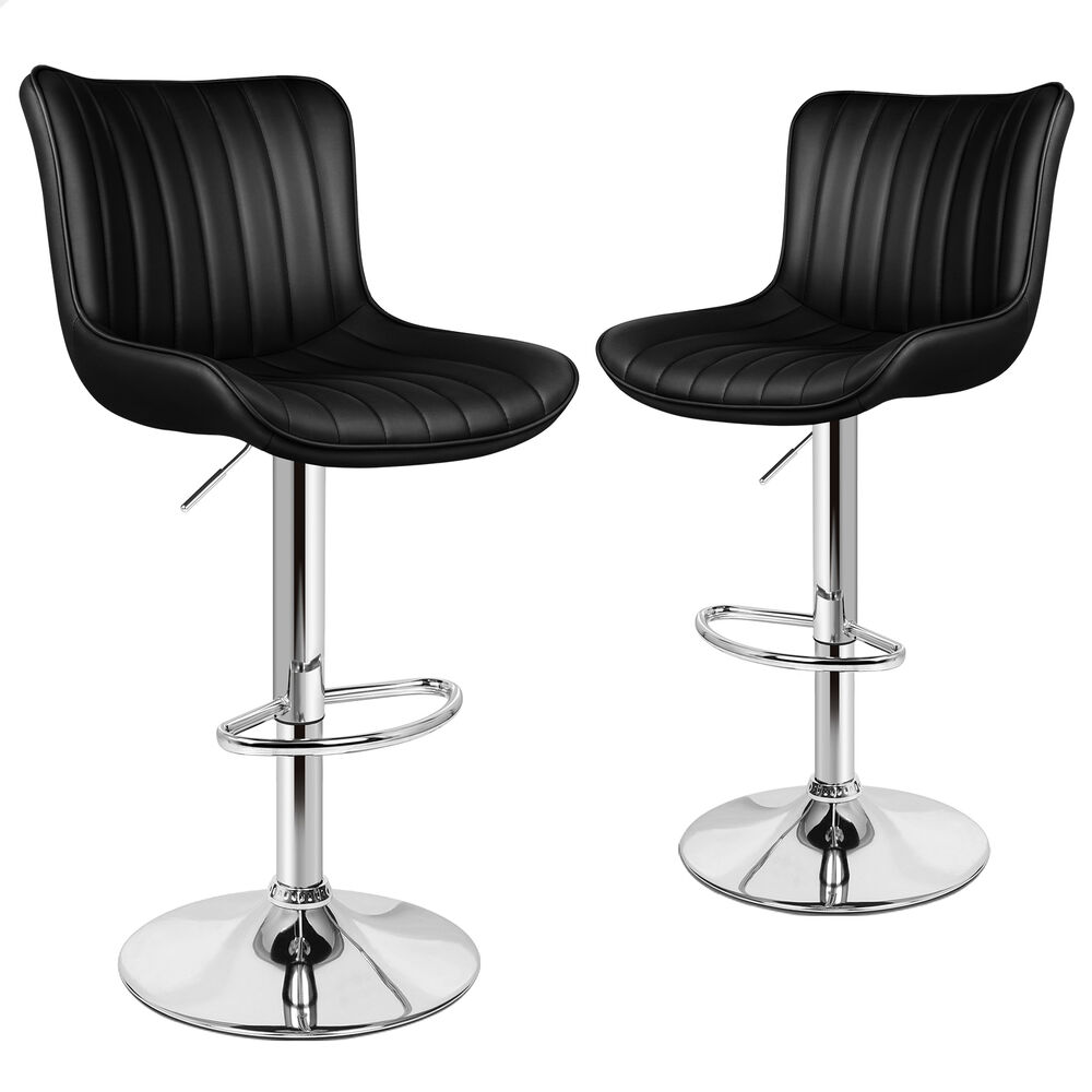 ALFORDSON Bar Stools Kitchen Swivel Dining Chairs Gas Lift Leather/Fabric - Picture 332 of 1,456