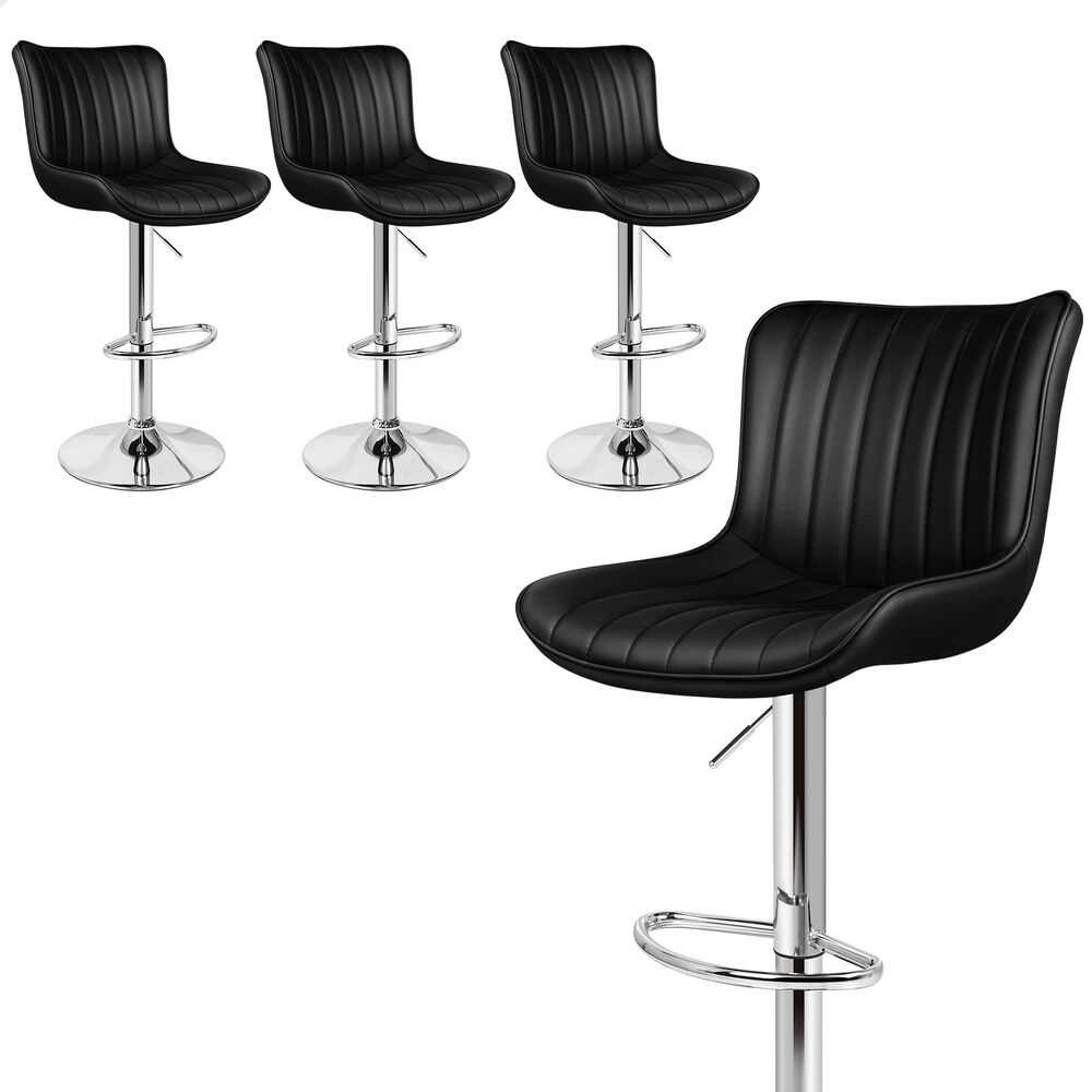 ALFORDSON Bar Stools Kitchen Swivel Dining Chairs Gas Lift Leather/Fabric - Picture 344 of 1,456