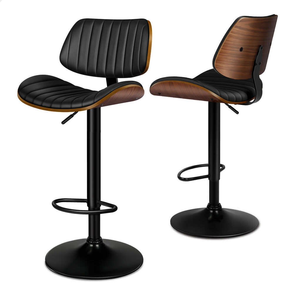 ALFORDSON Bar Stools Kitchen Swivel Dining Chairs Gas Lift Leather/Fabric - Picture 1,088 of 1,456