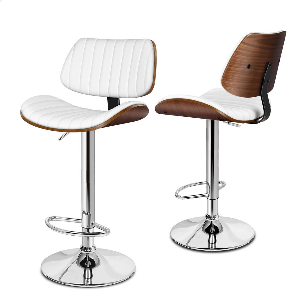 ALFORDSON Bar Stools Kitchen Swivel Dining Chairs Gas Lift Leather/Fabric - Picture 1,124 of 1,456