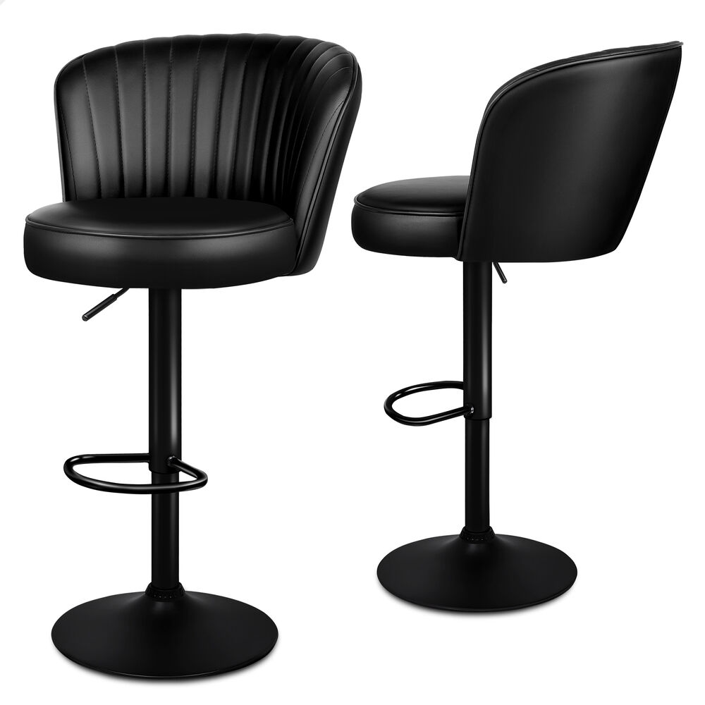 ALFORDSON Bar Stools Kitchen Swivel Dining Chairs Gas Lift Leather/Fabric - Picture 204 of 1,456