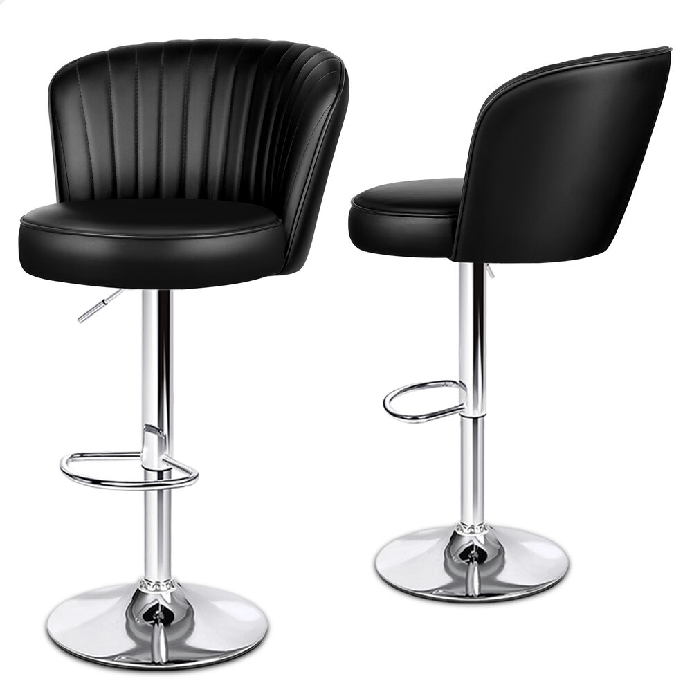 ALFORDSON Bar Stools Kitchen Swivel Dining Chairs Gas Lift Leather/Fabric - Picture 228 of 1,456
