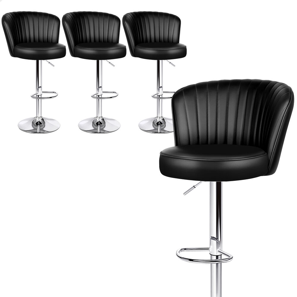 ALFORDSON Bar Stools Kitchen Swivel Dining Chairs Gas Lift Leather/Fabric - Picture 240 of 1,456