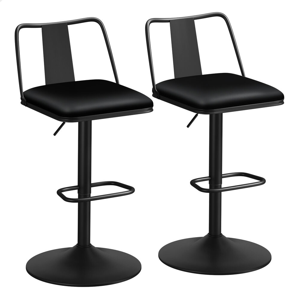 ALFORDSON Bar Stools Kitchen Swivel Dining Chairs Gas Lift Leather/Fabric - Picture 860 of 1,456