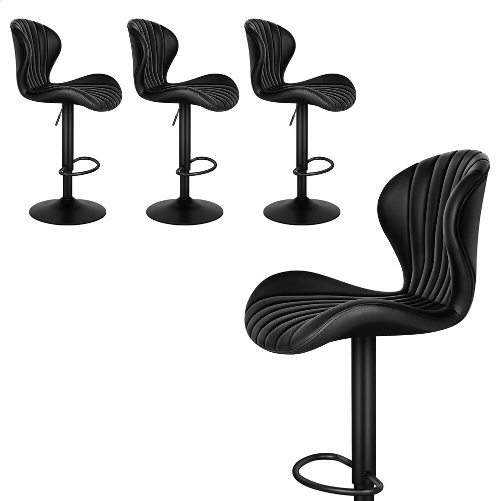 ALFORDSON Bar Stools Kitchen Swivel Dining Chairs Gas Lift Leather/Fabric - Picture 752 of 1,456
