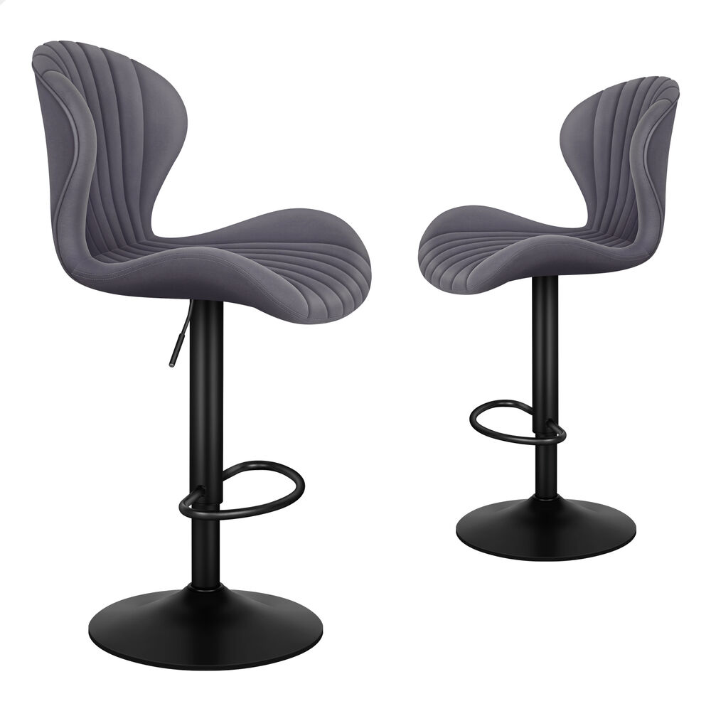 ALFORDSON Bar Stools Kitchen Swivel Dining Chairs Gas Lift Leather/Fabric - Picture 764 of 1,456