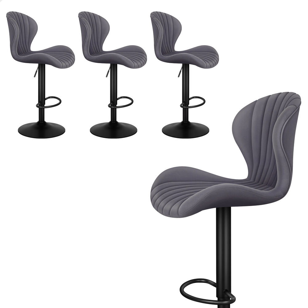 ALFORDSON Bar Stools Kitchen Swivel Dining Chairs Gas Lift Leather/Fabric - Picture 776 of 1,456
