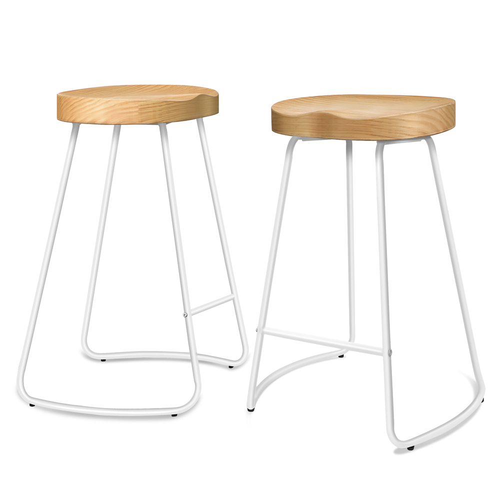 ALFORDSON Tractor Bar Stools Kitchen Wooden Vintage Retro Industrial Chairs - Picture 71 of 169
