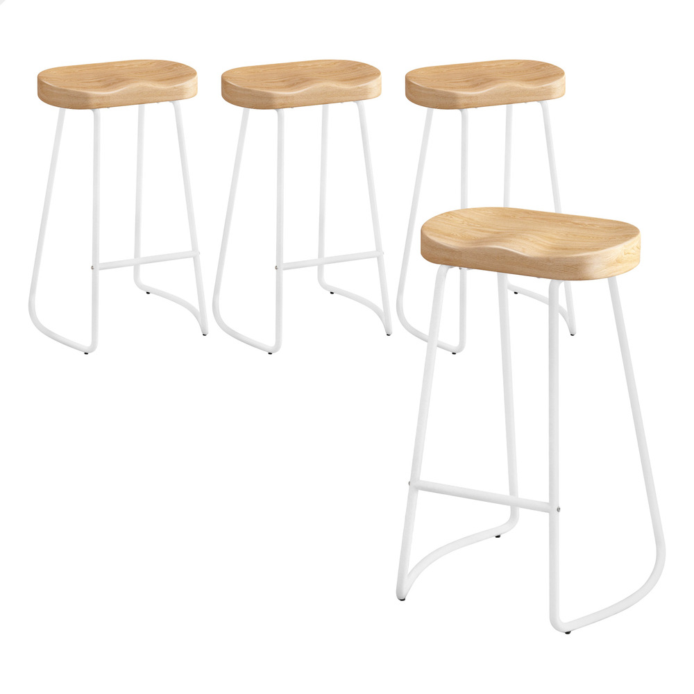 ALFORDSON Tractor Bar Stools Kitchen Wooden Vintage Retro Industrial Chairs - Picture 169 of 169