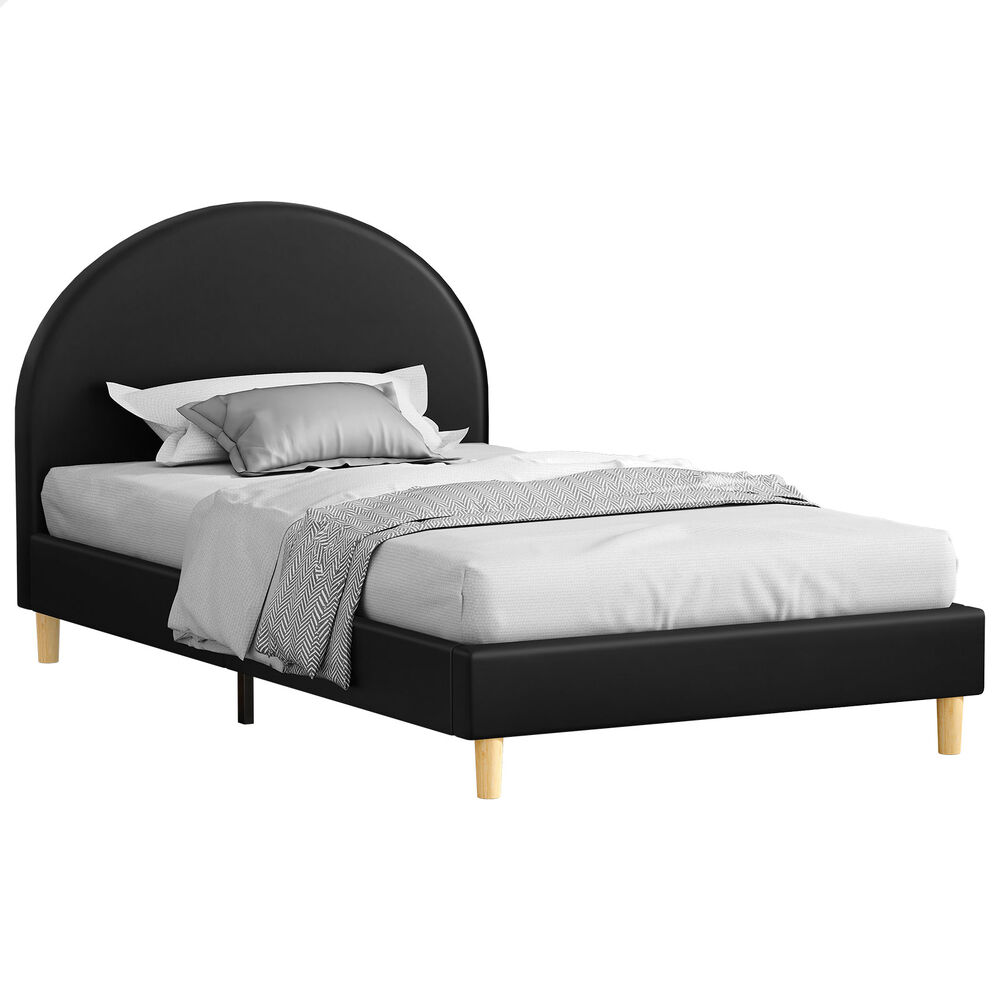 ALFORDSON Bed Frame Queen Double King Single Mattress Base Platform Leather - Picture 35 of 57
